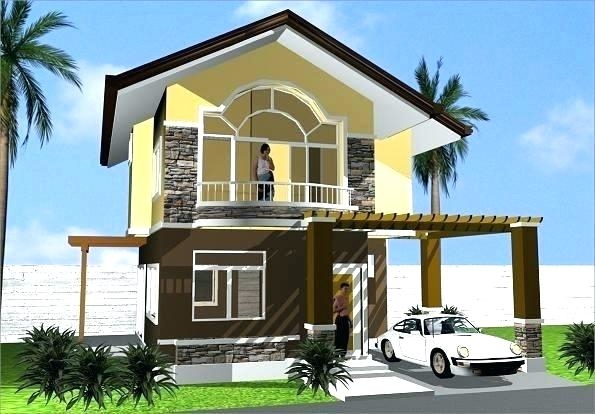 floor house design curing blandness with balance third floor house design  philippines