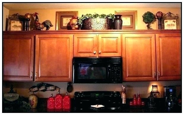 decor over kitchen cabinets modern cabinet top decor above kitchen decorating ideas for upper cabinets found