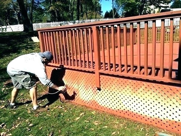 lattice screen on deck privacy cedar patio wall best ideas fence hot for top plans