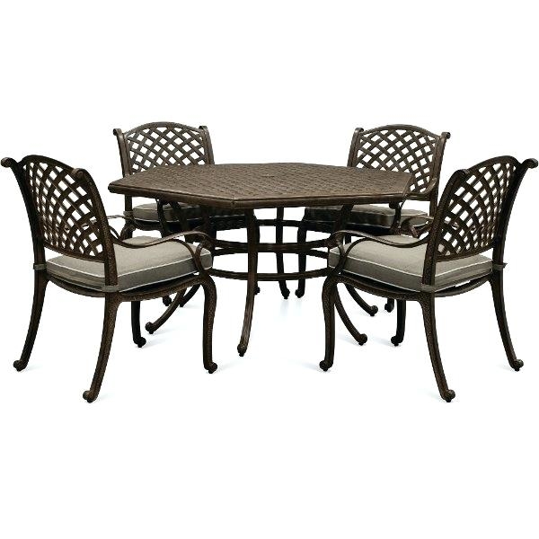 COSCO Outdoor Living Lakewood Ranch Steel and Dining Table