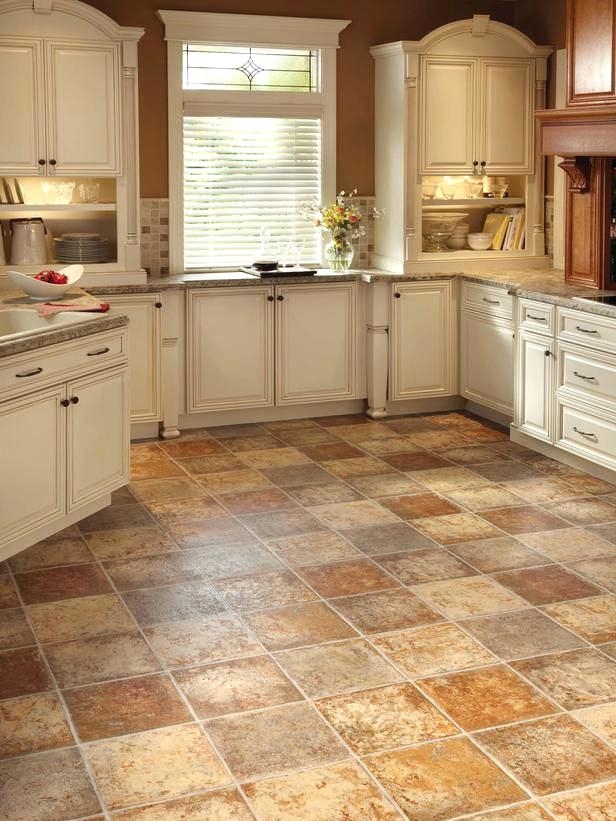 Modern Kitchen Floor Tile Pattern Ideas from showyourvote