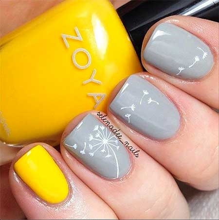 Nail Art:Best Spring Nail Art Makeup Trends Review Swatches Spring Fall Nail Polish Looks