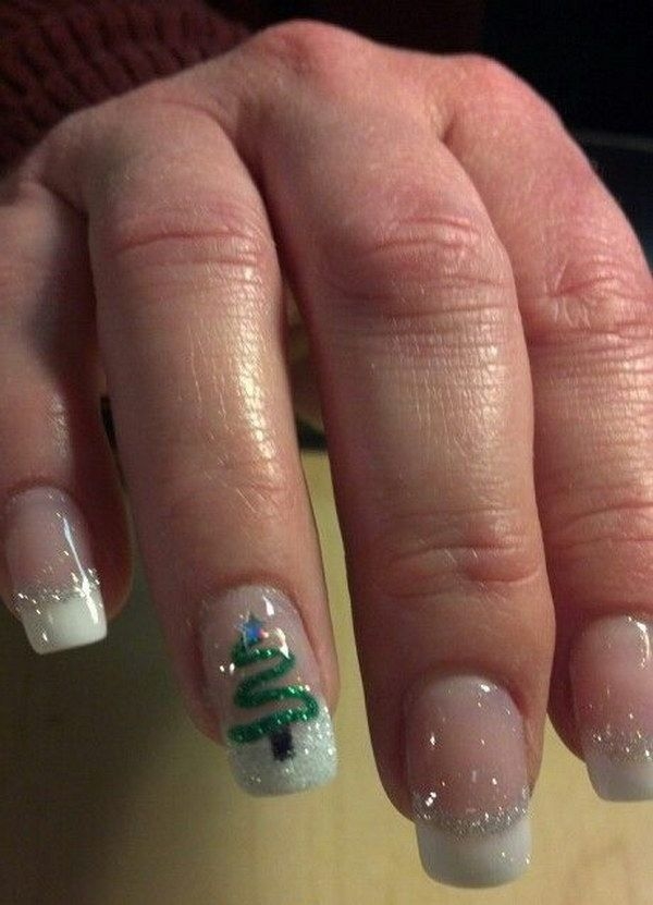 Christmas tree nails