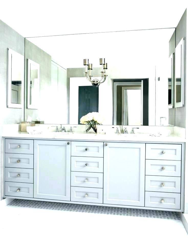 large bathroom mirror ideas