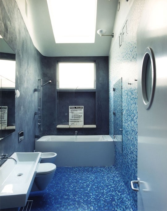 brown bathroom ideas bright blue and how to light your pinterest